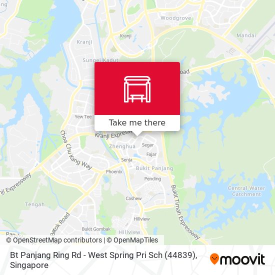 Bt Panjang Ring Rd - West Spring Pri Sch (44839) map