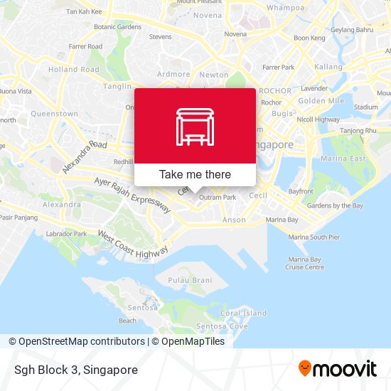 Sgh Block 3 map