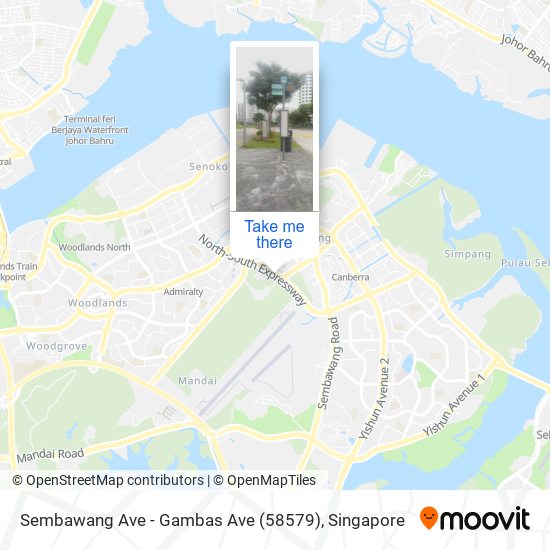 Sembawang Ave - Gambas Ave (58579) map