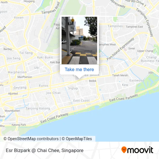 Esr Bizpark @ Chai Chee地图