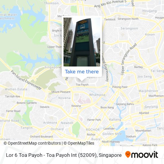 Lor 6 Toa Payoh - Toa Payoh Int (52009) map