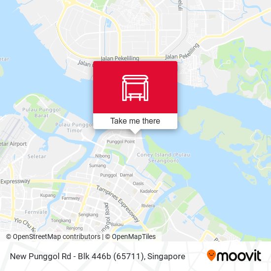 New Punggol Rd - Blk 446b (65711) map