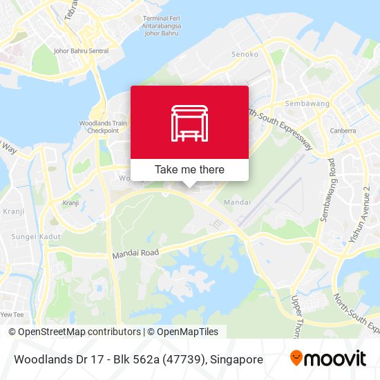 Woodlands Dr 17 - Blk 562a (47739) map