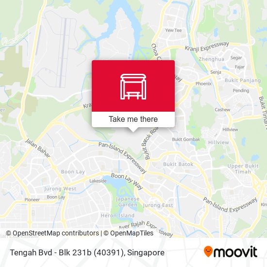 Tengah Bvd - Blk 231b (40391)地图