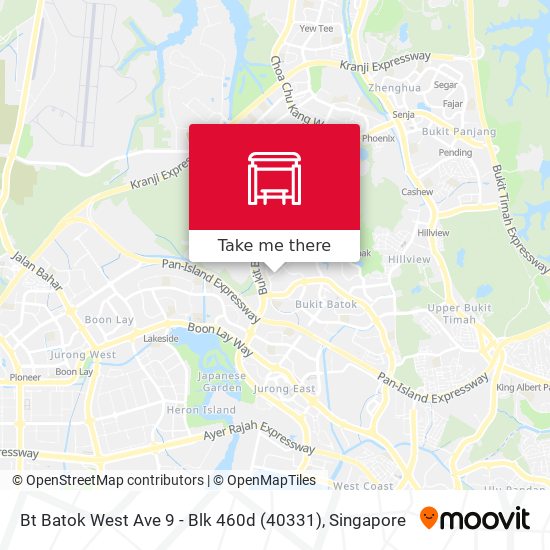 Bt Batok West Ave 9 - Blk 460d (40331) map