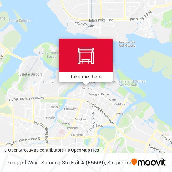 Punggol Way - Sumang Stn Exit A (65609)地图