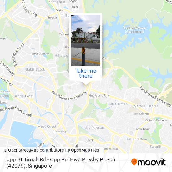 Upp Bt Timah Rd - Opp Pei Hwa Presby Pr Sch (42079) map