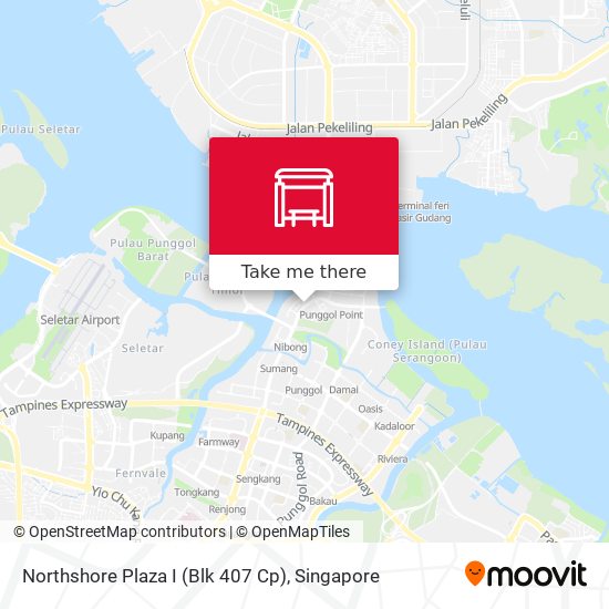 Northshore Plaza I (Blk 407 Cp) map