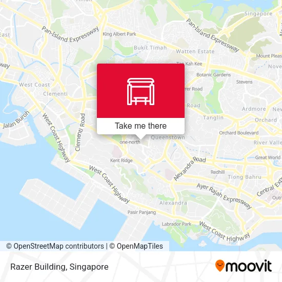 Razer Building map