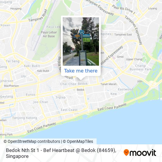 Bedok Nth St 1 - Bef Heartbeat @ Bedok (84659) map