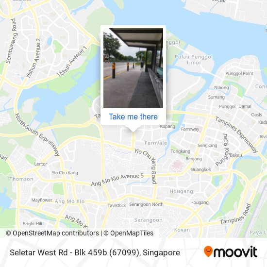 Seletar West Rd - Blk 459b (67099) map