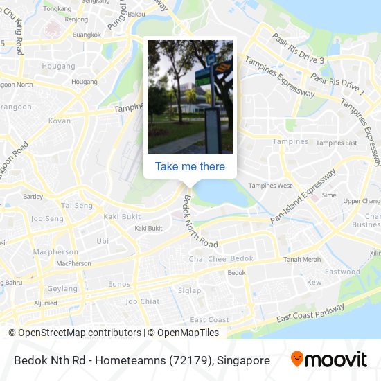 Bedok Nth Rd - Hometeamns (72179) map