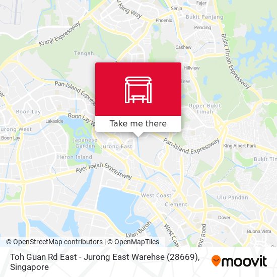 Toh Guan Rd East - Jurong East Warehse (28669) map