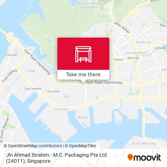 Jln Ahmad Ibrahim - M.C. Packaging Pte Ltd (24011) map