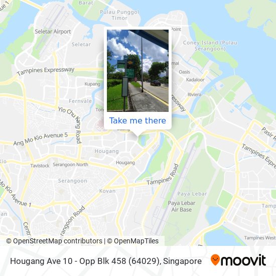 Hougang Ave 10 - Opp Blk 458 (64029) map