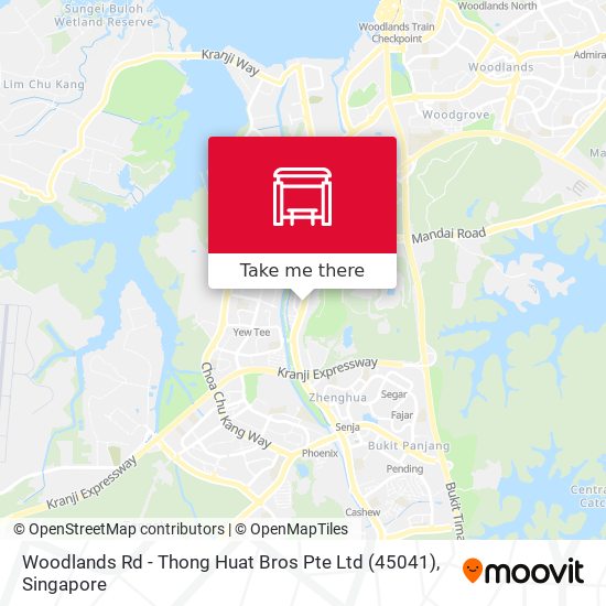 Woodlands Rd - Thong Huat Bros Pte Ltd  (45041) map