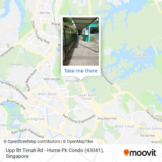 Upp Bt Timah Rd - Hume Pk Condo (43041)地图