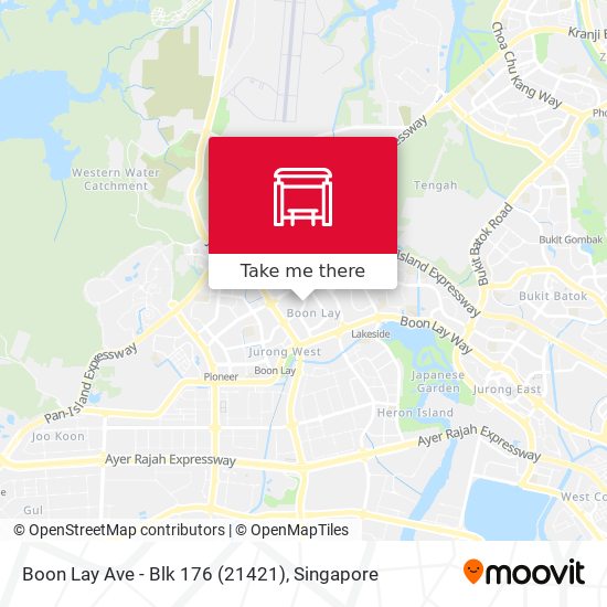 Boon Lay Ave - Blk 176 (21421) map