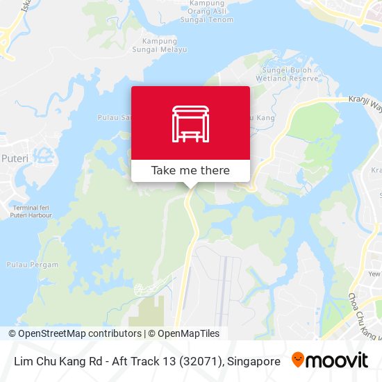 Lim Chu Kang Rd - Aft Track 13 (32071)地图