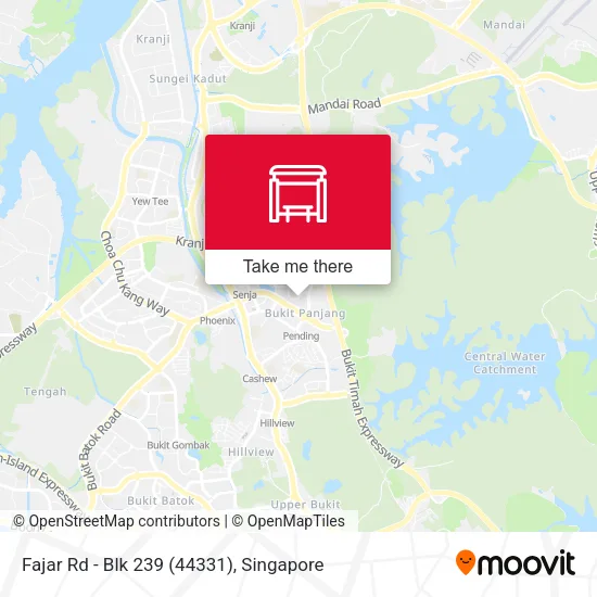 Fajar Rd - Blk 239 (44331) map