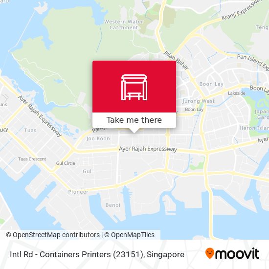 Intl Rd - Containers Printers (23151) map