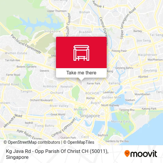 Kg Java Rd - Opp Parish Of Christ CH (50011)地图