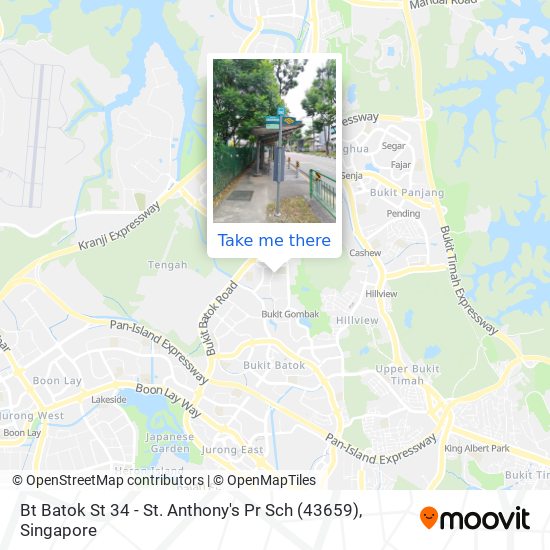 Bt Batok St 34 - St. Anthony's Pr Sch (43659) map
