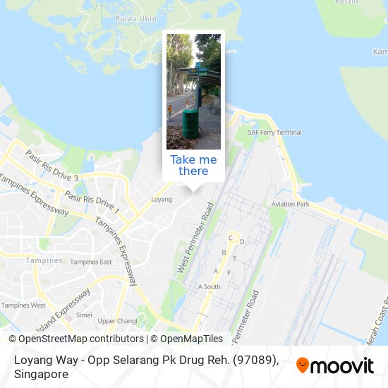 Loyang Way - Opp Selarang Pk Drug Reh. (97089) map