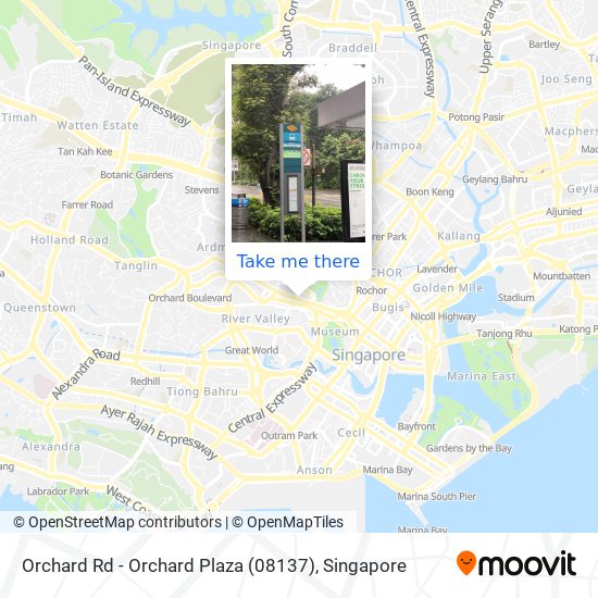 Orchard Rd - Orchard Plaza (08137) map