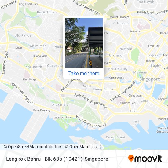 Lengkok Bahru - Blk 63b (10421)地图