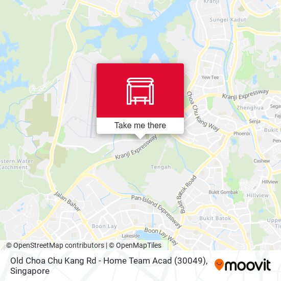 Old Choa Chu Kang Rd - Home Team Acad (30049) map