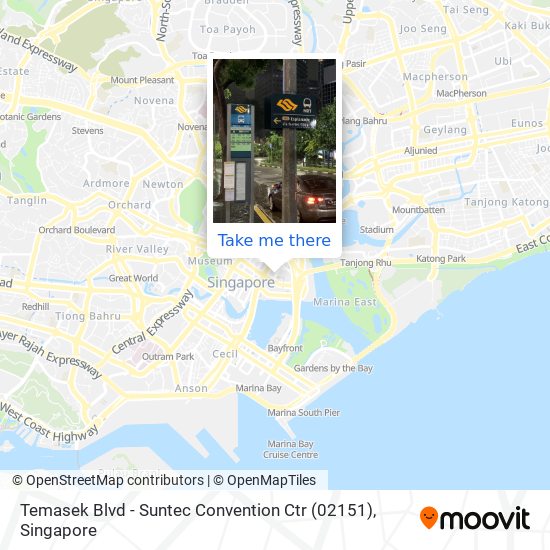 Temasek Blvd - Suntec Convention Ctr (02151) map