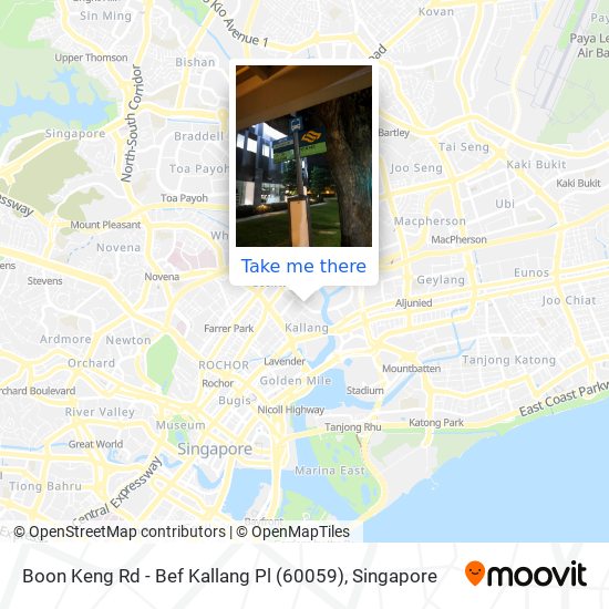 Boon Keng Rd - Bef Kallang Pl (60059)地图