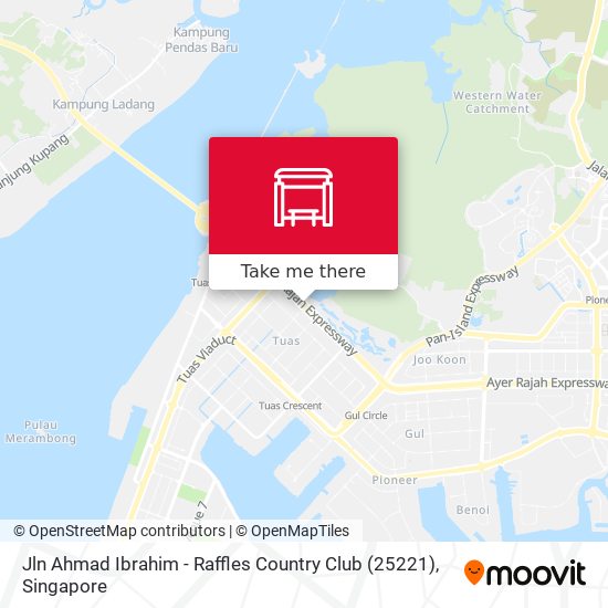 Jln Ahmad Ibrahim - Raffles Country Club (25221) map