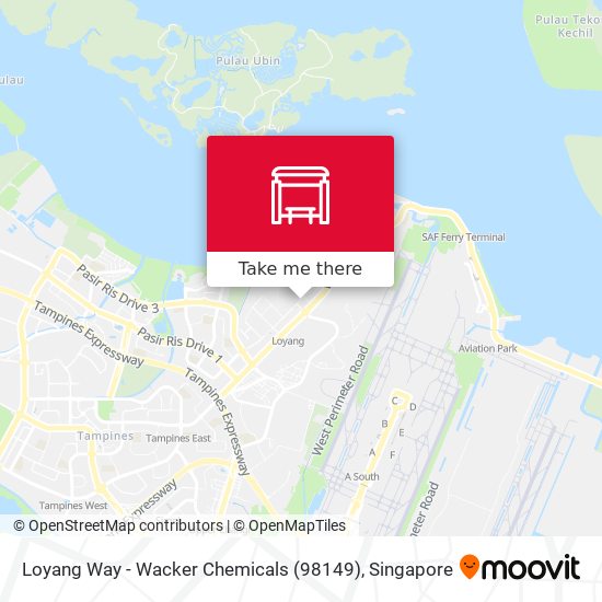 Loyang Way - Wacker Chemicals (98149) map