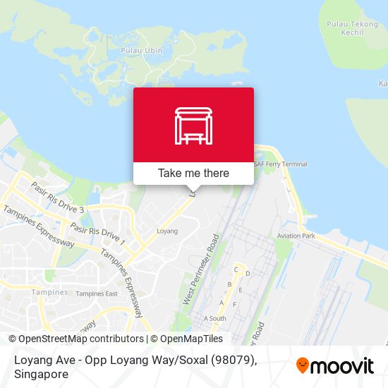 Loyang Ave - Opp Loyang Way / Soxal (98079) map