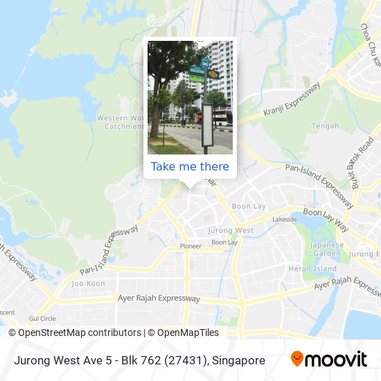 Jurong West Ave 5 - Blk 762 (27431) map
