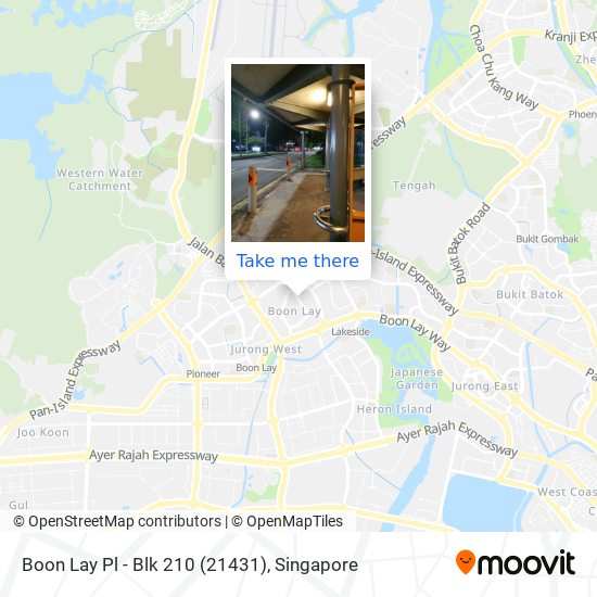 Boon Lay Pl - Blk 210 (21431) map
