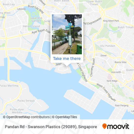 Pandan Rd - Swanson Plastics (29089) map