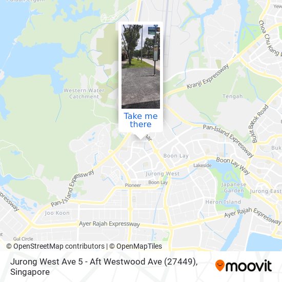 Jurong West Ave 5 - Aft Westwood Ave (27449) map