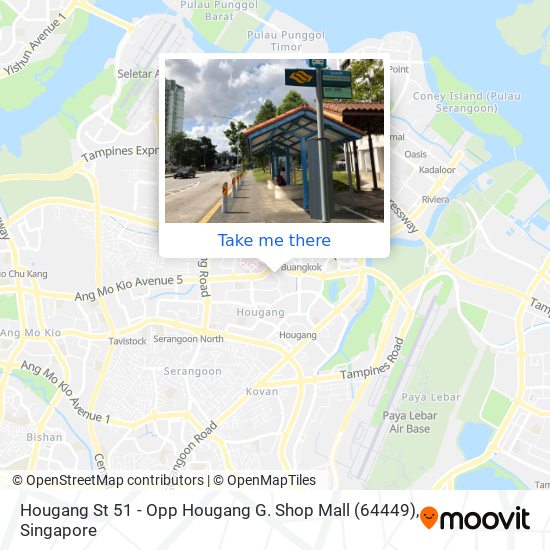 Hougang St 51 - Opp Hougang G. Shop Mall (64449) map