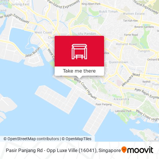 Pasir Panjang Rd - Opp Luxe Ville (16041) map