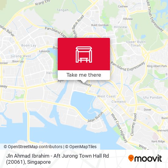 Jln Ahmad Ibrahim - Aft Jurong Town Hall Rd (20061) map