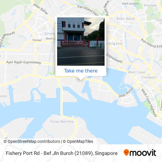 Fishery Port Rd - Bef Jln Buroh (21089) map