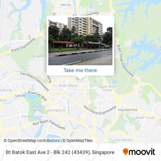 Bt Batok East Ave 2 - Blk 242 (43439) map