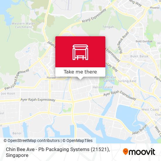 Chin Bee Ave - Pb Packaging Systems (21521) map