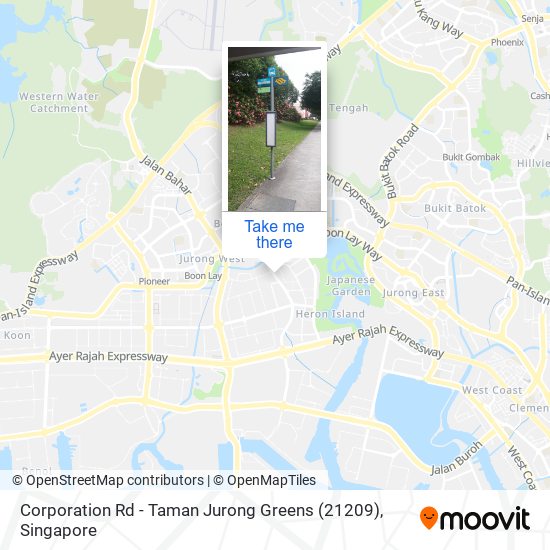 Corporation Rd - Taman Jurong Greens (21209)地图