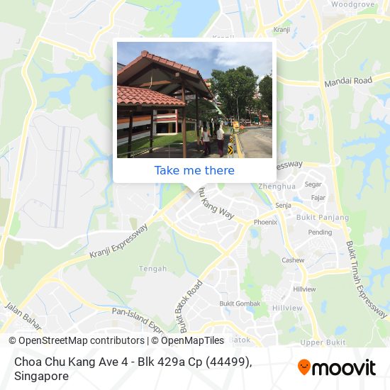 Choa Chu Kang Ave 4 - Blk 429a Cp (44499) map