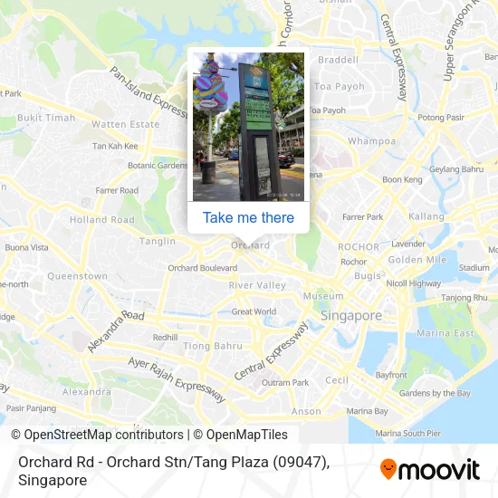 Orchard Rd - Orchard Stn / Tang Plaza (09047)地图