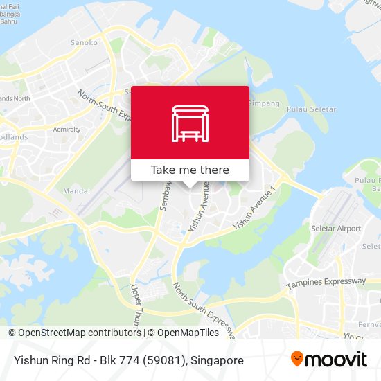 Yishun Ring Rd - Blk 774 (59081) map